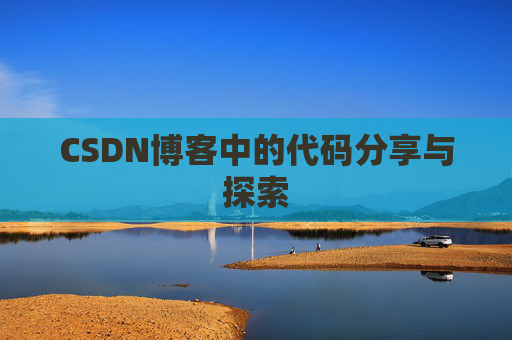 CSDN博客中的代码分享与探索